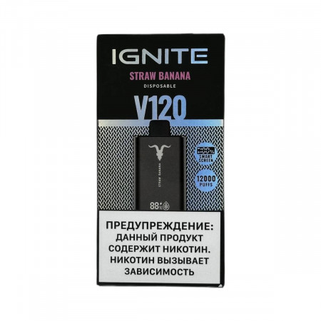 IGNITE V 120 12000 Клубника банан 2%