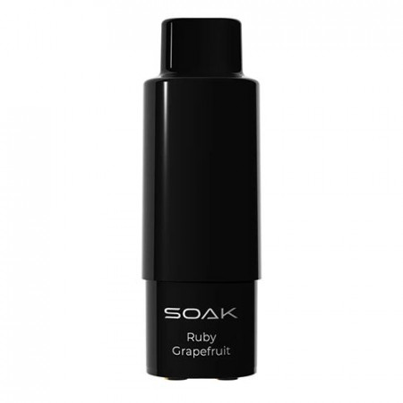 Сменный картридж SOAK Q - Рубиновый грейпфрут (3.000 затяжек) - 2% (1 шт.)