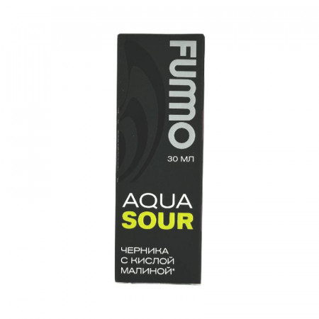 Жидкость FUMMO AQUA SOUR Черника С Кислой Малиной 20mg 30ml